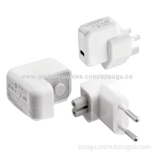 Hot sell and good-quality USB travel charger for iPhone, iPad and Samsung